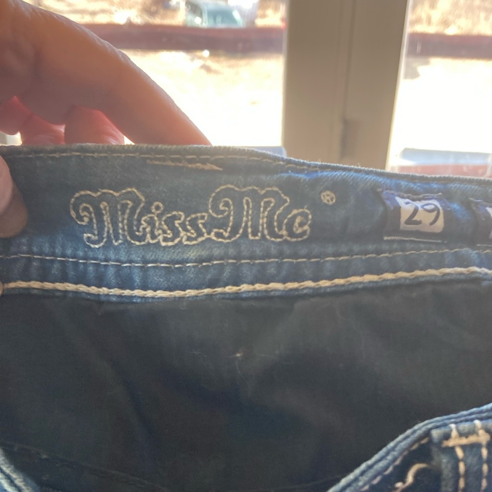 Miss Me Women's Boot Cut Jeans - Blue